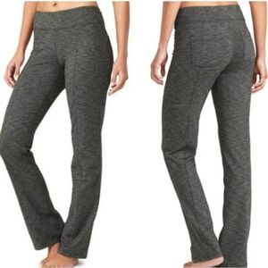 Athleta metro classic gray straight leg size xsmall yoga athletic leggings
